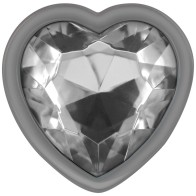 Intense Heart-shaped Anal Plug for Elegant Pleasure