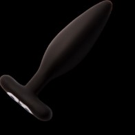 Egon Black Anal Plug Vibrator - Powerful Pleasure