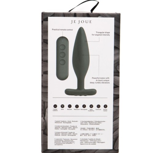 Egon Black Anal Plug Vibrator - Powerful Pleasure