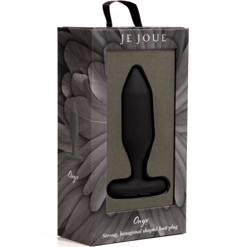 Onyx Butt Plug Vibrator - Black