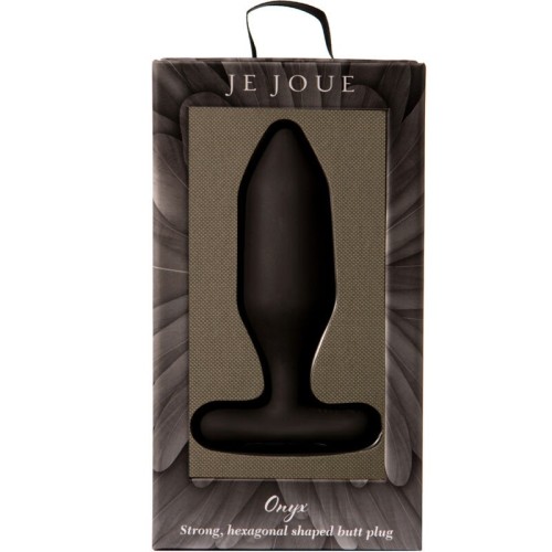 Onyx Butt Plug Vibrator - Black