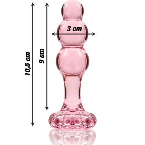 Nebula Series Model 1 Crystal Pink Plug - 10.5cm