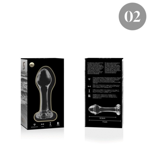 Plug Anal de Cristal de la SERIE NEBULA para Sensación Única