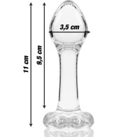 Plug Anal de Cristal de la SERIE NEBULA para Sensación Única