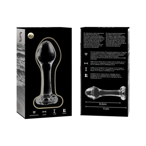 Plug Anal de Cristal de la SERIE NEBULA para Sensación Única