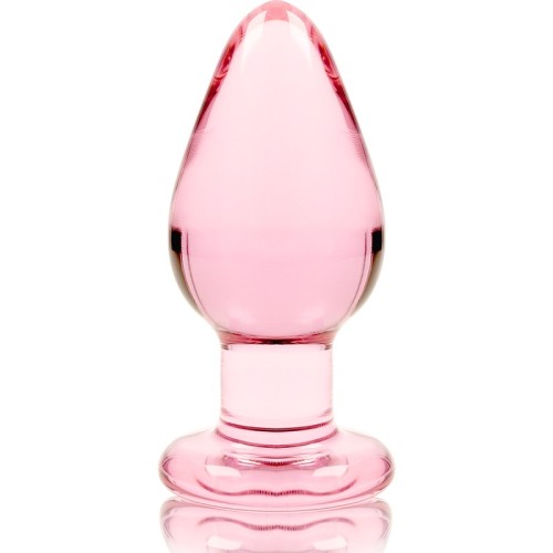 Nebula Series Pink Crystal Plug for Elegant Pleasure