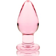 Nebula Series Pink Crystal Plug for Elegant Pleasure
