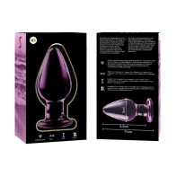 Nebula Series Pink Crystal Plug for Elegant Pleasure