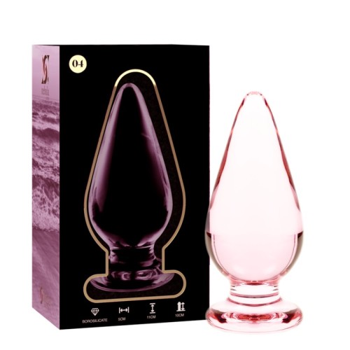 Nebula Series Anal Plug Pink 11 cm