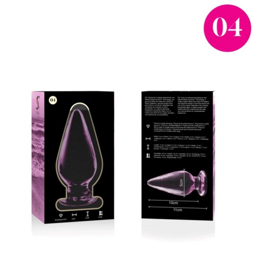 Nebula Series Anal Plug Pink 11 cm