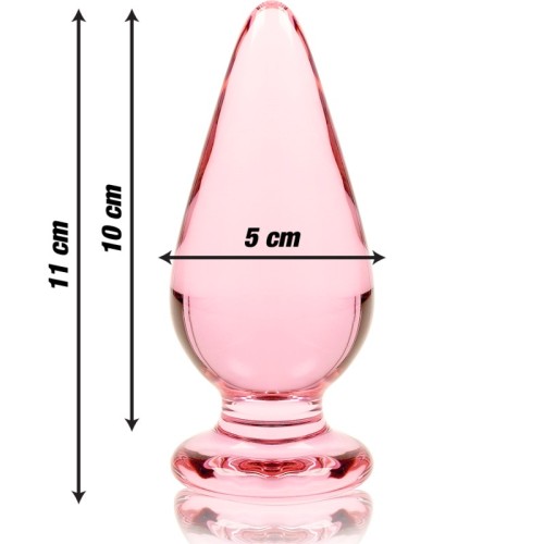 Nebula Series Anal Plug Pink 11 cm