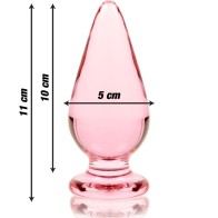 Nebula Series Anal Plug Pink 11 cm