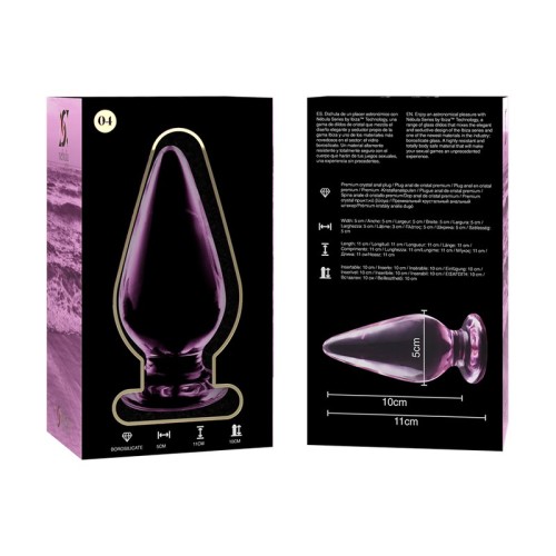 Nebula Series Anal Plug Pink 11 cm