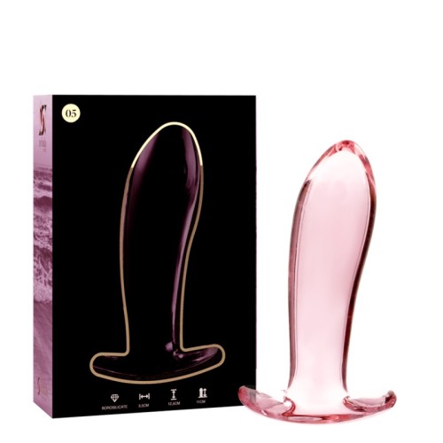 Model 5 Pink Crystal Anal Plug 12.5cm