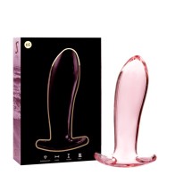 Modelo 5 Plug Cristal Rosa 12.5 Cm
