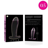 Model 5 Pink Crystal Anal Plug 12.5cm
