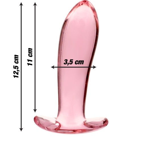 Model 5 Pink Crystal Anal Plug 12.5cm