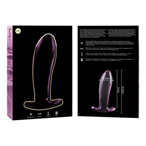 Model 5 Pink Crystal Anal Plug 12.5cm