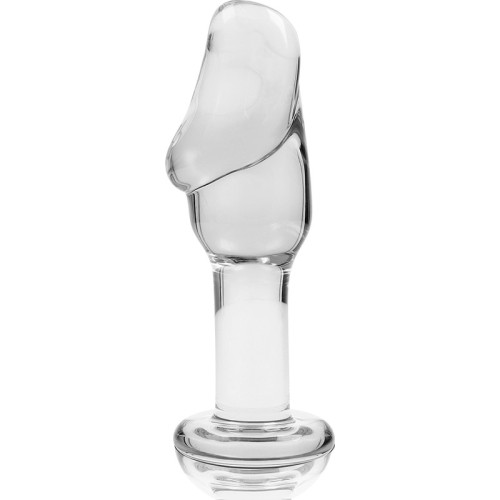 Nebula Series Model 6 Transparent Glass Plug 12.5 cm