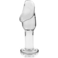 Nebula Series Model 6 Transparent Glass Plug 12.5 cm