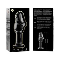 Nebula Series Model 6 Transparent Glass Plug 12.5 cm