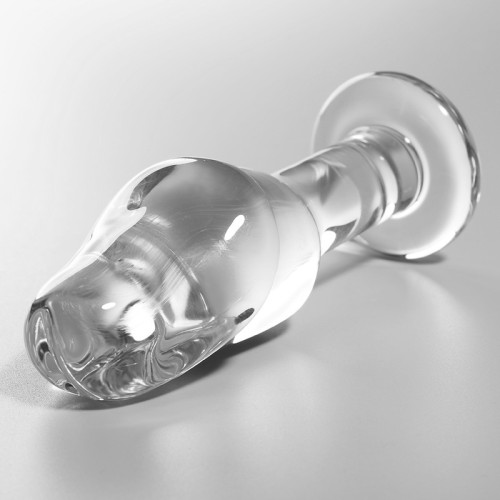 Nebula Series Model 6 Transparent Glass Plug 12.5 cm