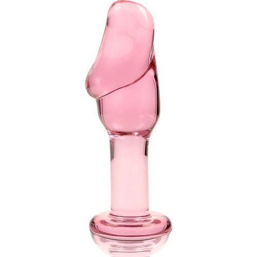 Modelo 6 Plug Cristal Rosa 12.5 Cm
