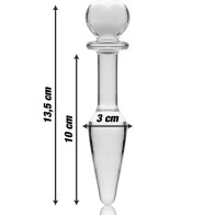 Nebula Series Model 7 Crystal Anal Plug - Premium Quality