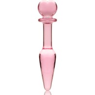 Modelo 7 Plug Cristal Rosa 13.5 Cm -o- 3 Cm