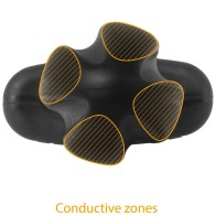 Plug Anal Silicona Quadripolar para Sensación Máxima