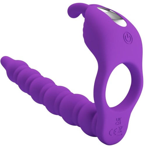 Blackney Vibrating Ring with Lilac Plug - Ultimate Performance
