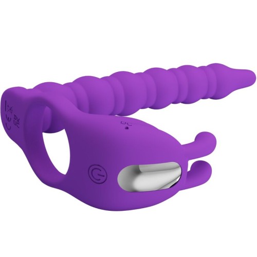 Blackney Vibrating Ring with Lilac Plug - Ultimate Performance