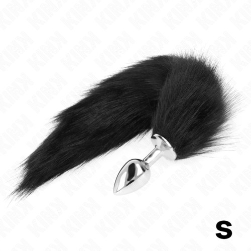 Kink - Anal Plug Size S 7 x 3 cm with Synthetic Tail