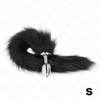 Kink - Anal Plug Size S 7 x 3 cm with Synthetic Tail