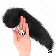 Kink - Anal Plug Size S 7 x 3 cm with Synthetic Tail