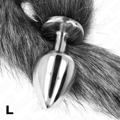 Kink Large Anal Plug with Tail - Adventure Awaits