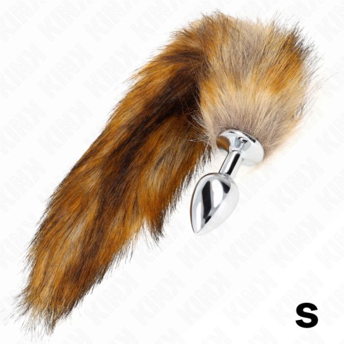 Kink Small Anal Plug with Synthetic Tail
