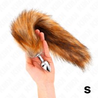 Kink Small Anal Plug with Synthetic Tail