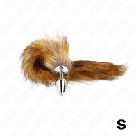 Kink Small Anal Plug with Synthetic Tail