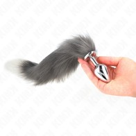 Kink Anal Plug Size M 8 x 3.5 cm Synthetic Tail