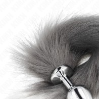 Kink Anal Plug Size M 8 x 3.5 cm Synthetic Tail
