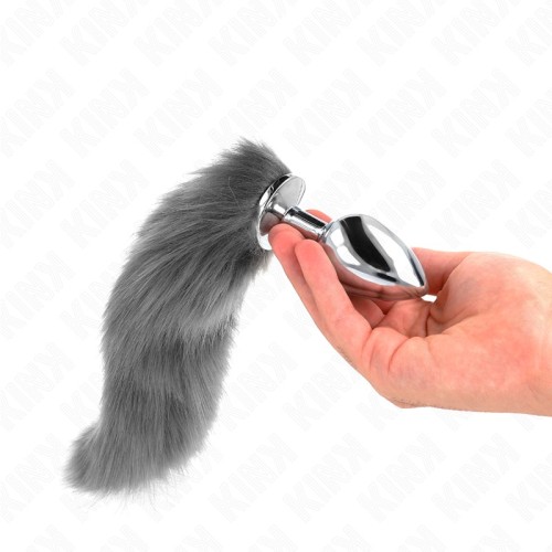 Kink Large Anal Plug with Tail for Fantasy Play