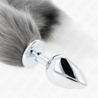 Kink Large Anal Plug with Tail for Fantasy Play