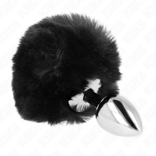 Synthetic Rabbit Tail Plug Kink