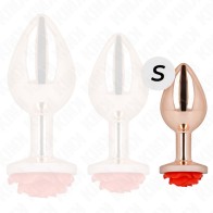 Kink Rose Gold Butt Plug for Elegant Pleasure