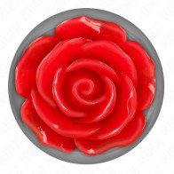 Kink Rose Red Anal Plug Medium Size