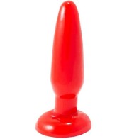 Red Anal Plug 15cm - Great Beginner's Choice