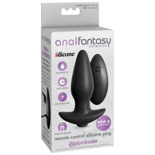 Remote Control Silicone Anal Plug for Pleasure