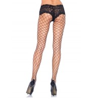 Leg Avenue Fishnet Panties with Lace Shorts - Ultimate Seduction