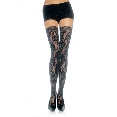 Leg Avenue Floral Lace Stockings for Elegant Style